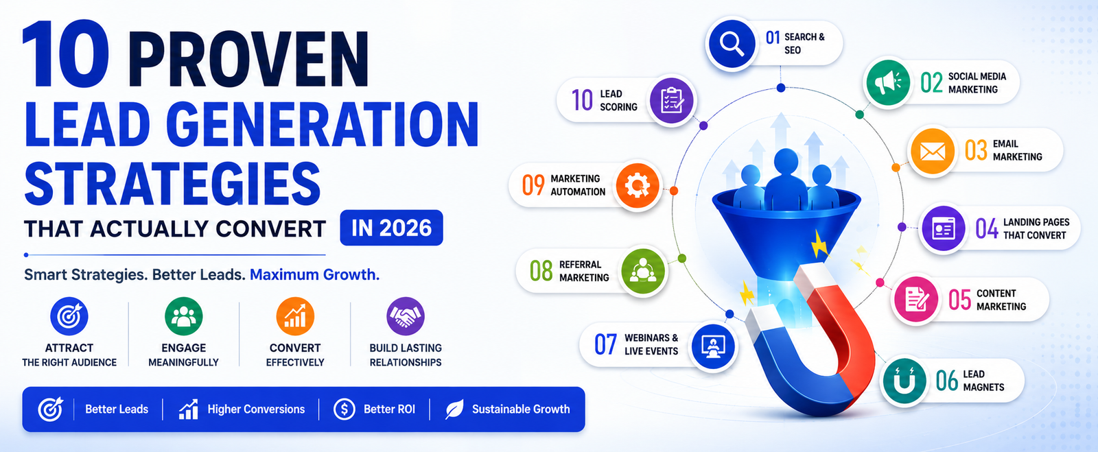 10 Proven Lead Generation Strategies That Actually Convert in 2026