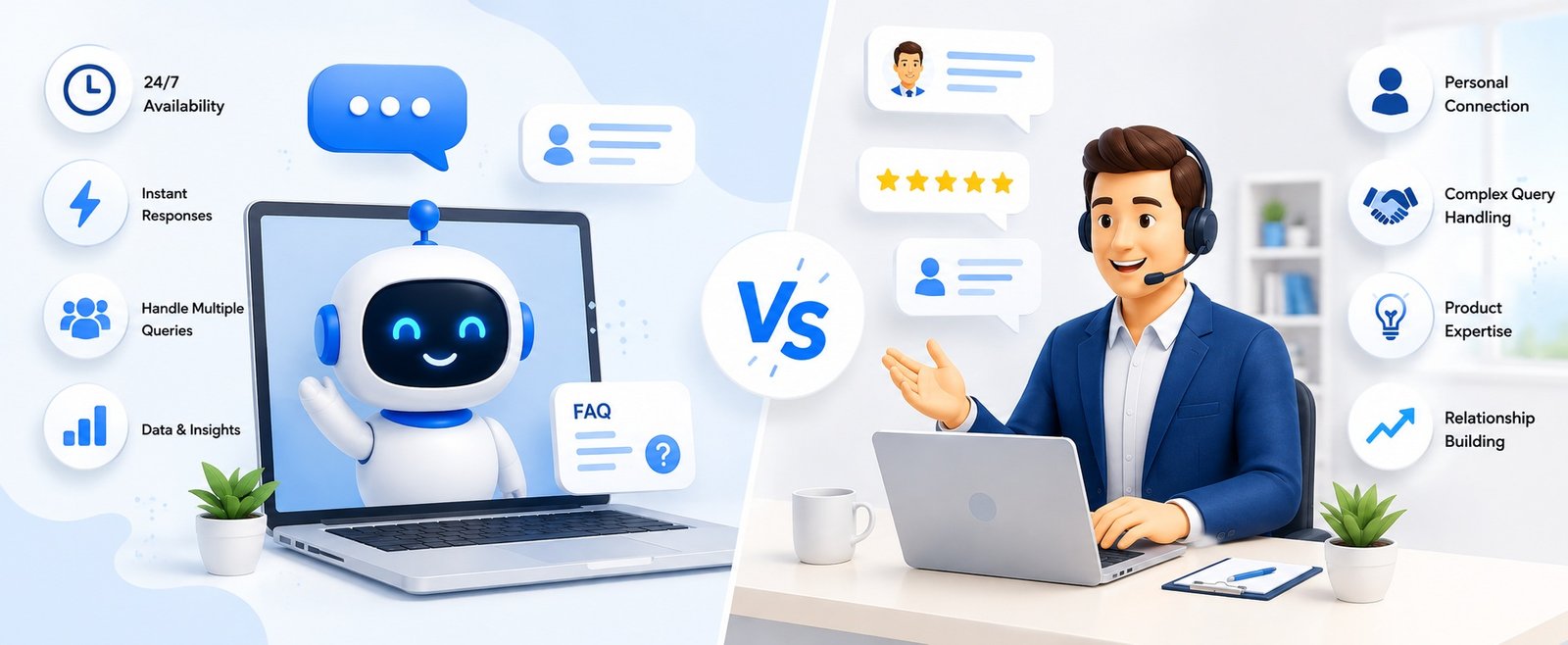 Chatbots vs Real Sales Staff: Where AI Should (and Should Not) Handle Enquiries