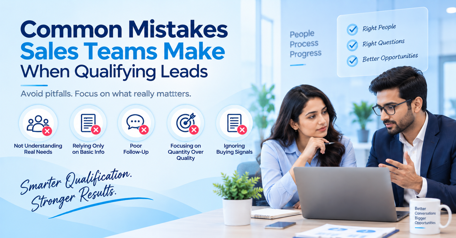 Common Mistakes Sales Teams Make When Qualifying Leads