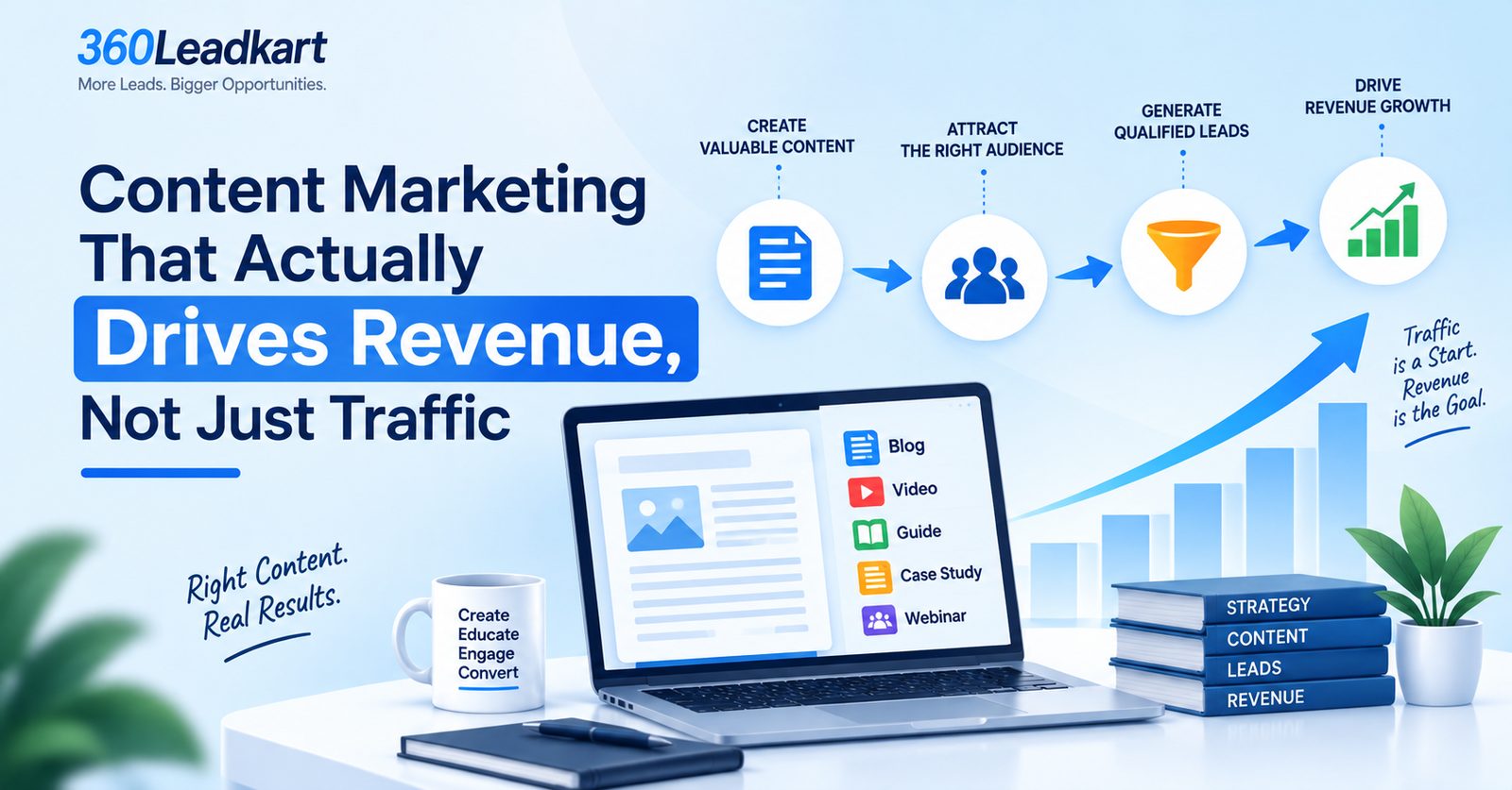 Content Marketing That Actually Drives Revenue, Not Just Traffic