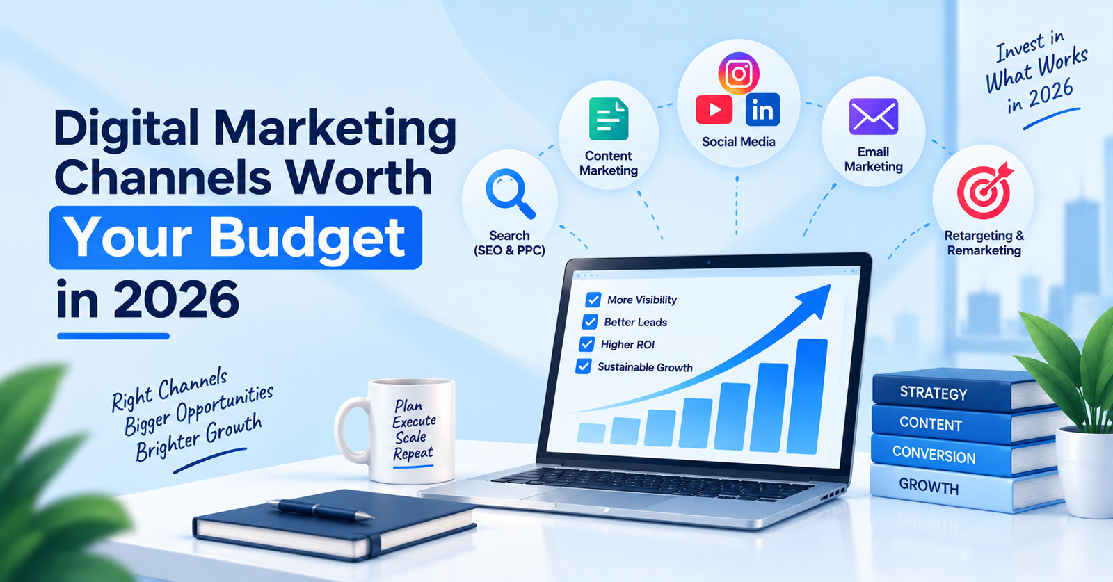 Digital Marketing Channels Worth Your Budget in 2026