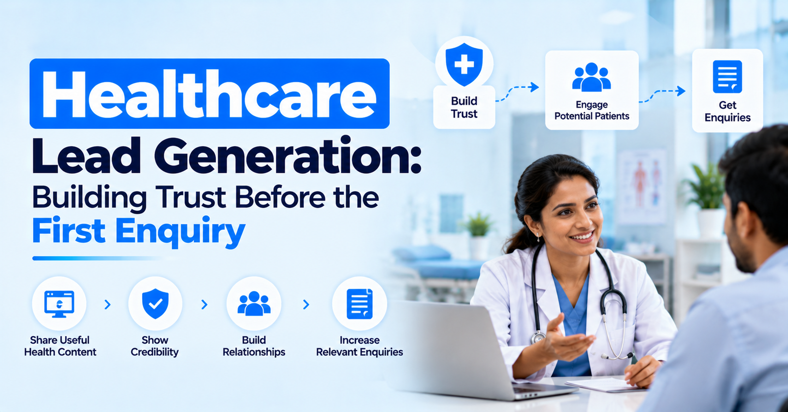 Healthcare Lead Generation: Building Trust Before the First Enquiry