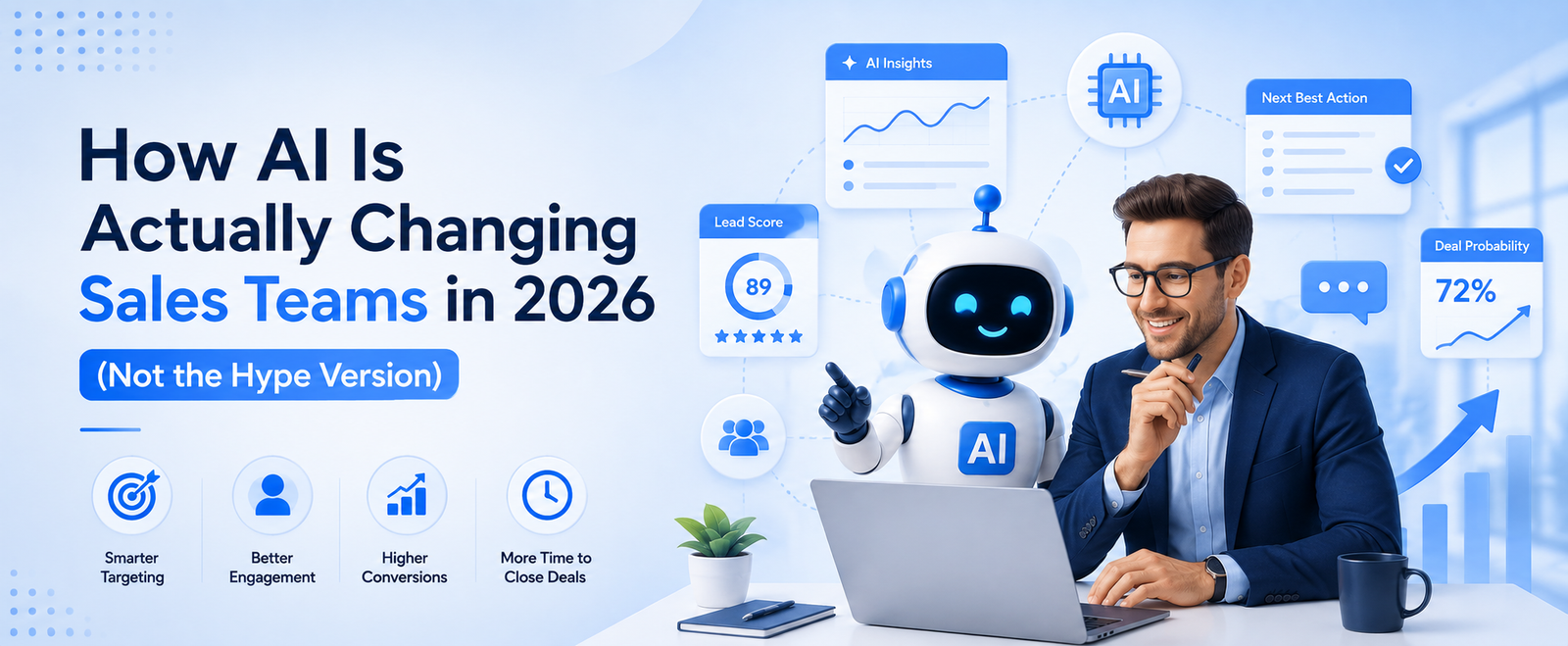 How AI Is Actually Changing Sales Teams in 2026 (Not the Hype Version)