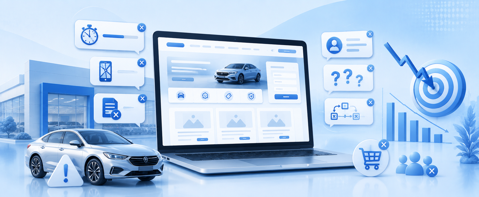 Landing Page Mistakes That Are Quietly Killing Your Dealership Conversion Rate
