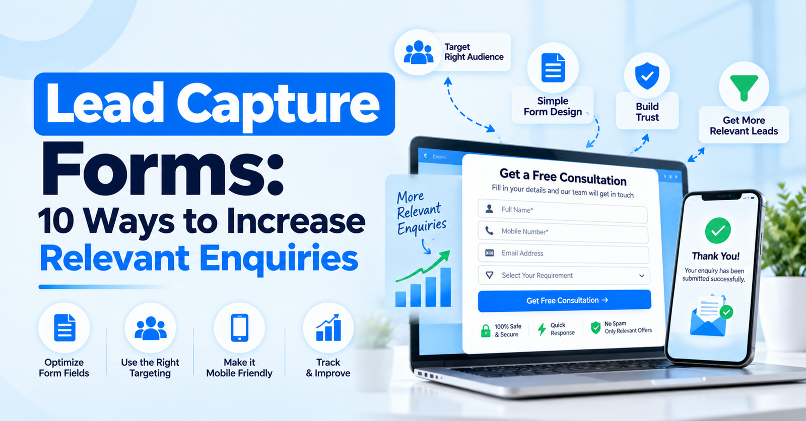 Lead Capture Forms: 10 Ways to Increase Relevant Enquiries