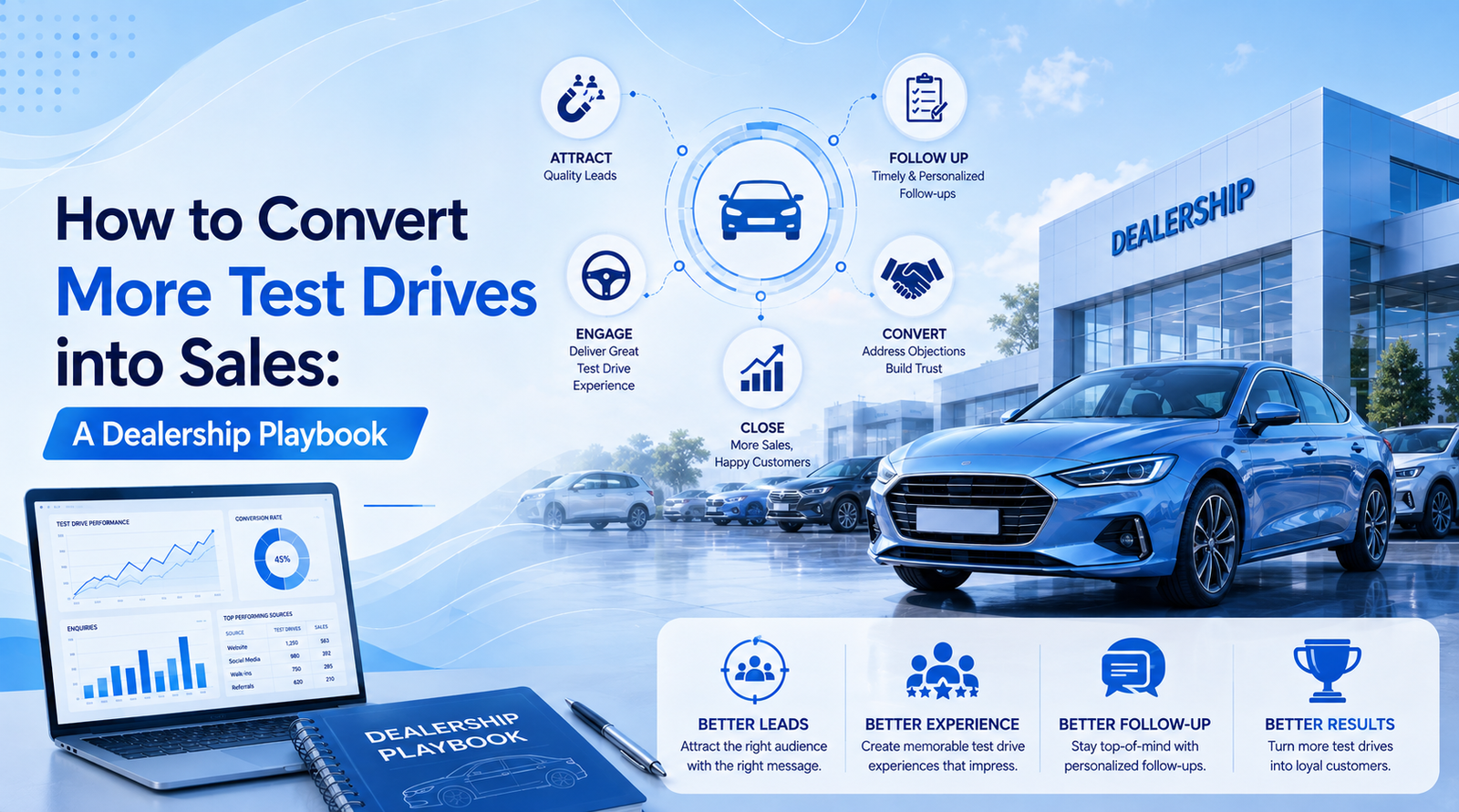 How to Convert More Test Drives into Sales: A Dealership Playbook